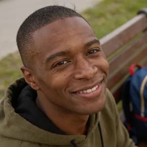 A photo of Amara's dad