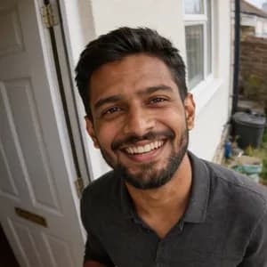 A photo of Arjun's dad
